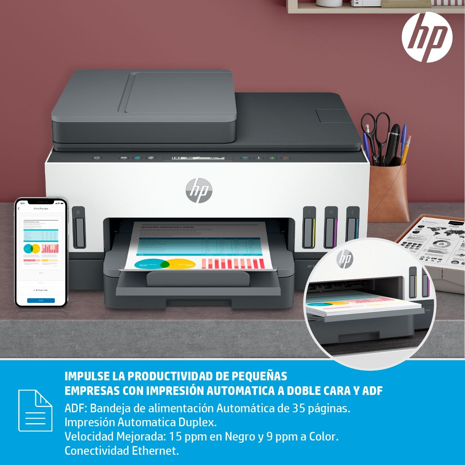 Impresoras de inyección de tinta multifunción