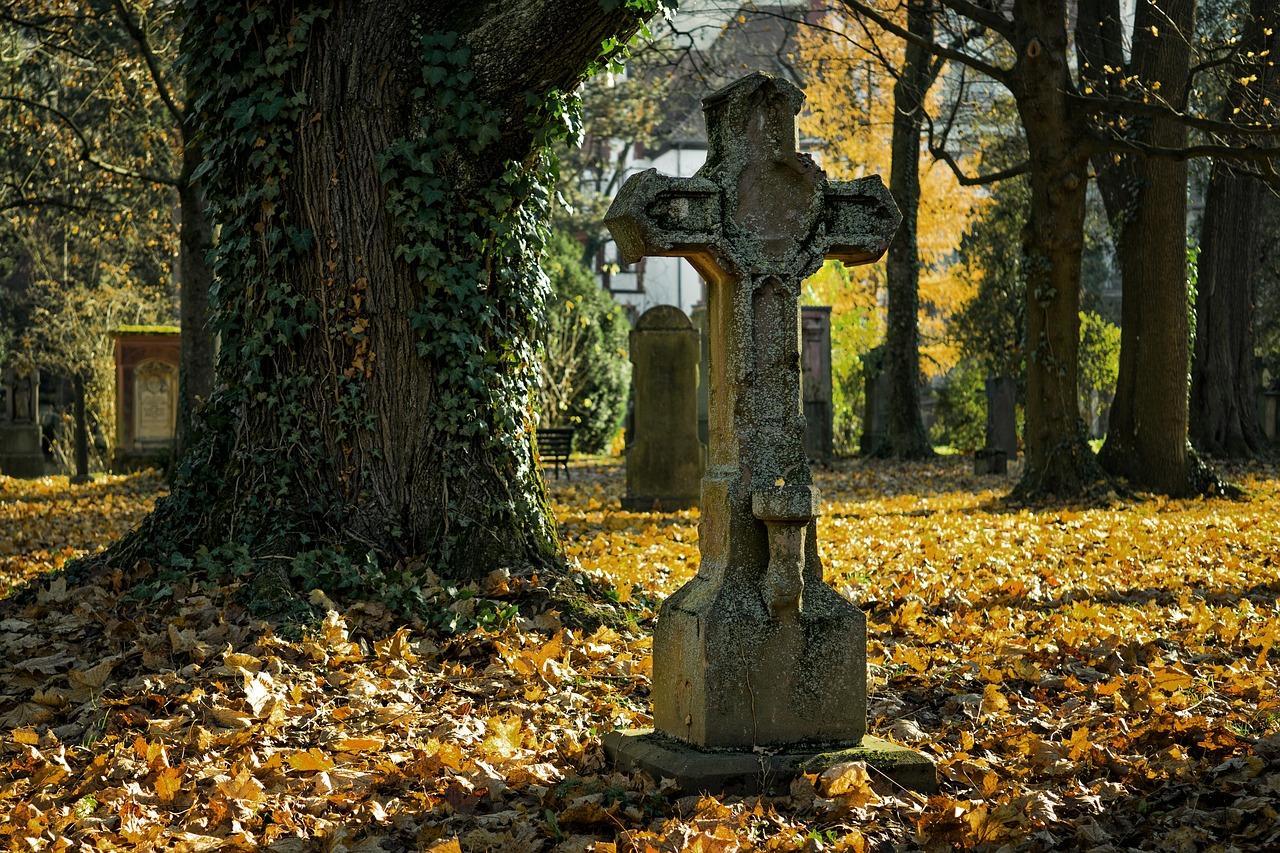 Free Autumn Cemetery photo and picture